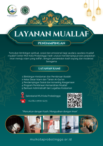 Pelayanan Bimbingan Muallaf Center MUI Kota Probolinggo